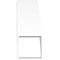 Ekena Millwork 5 1/2-in. W x 14-in. D x 14-in. H Funston Architectural Grade PVC Knee Brace BRCP055X14X14FST - alternate 4